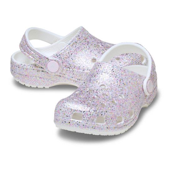 Crocs Toddler Classic Fantasy Glitter Clog